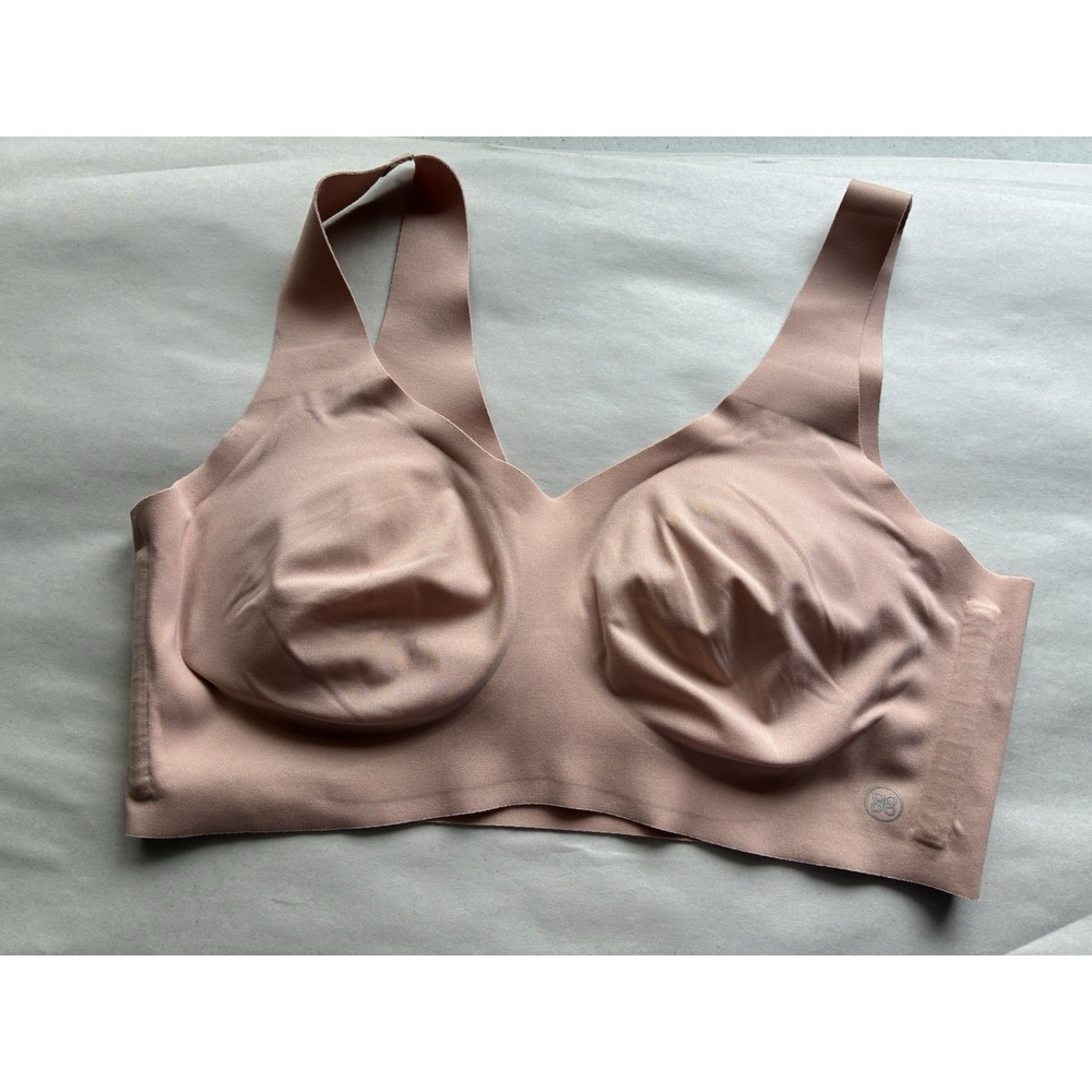 Honey love Bra Sz Small Nude Lightly Lined Wireless Pullover